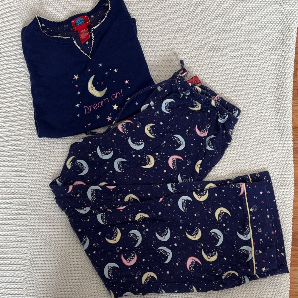 Pajamas - Navy and Multicolor